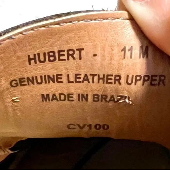 NWOT Giorgio Brutini Hubert Plain Toe dark brown ombré Oxford shoes men size 11 - Picture 9 of 9